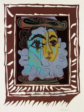 Mujer con sombrero 1921 cubista Pablo Picasso Pinturas al óleo